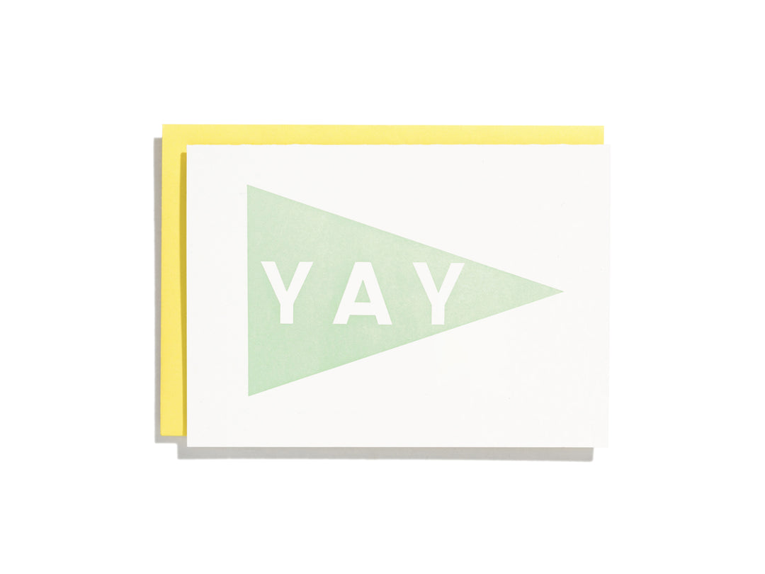 Yay Pennant Mint