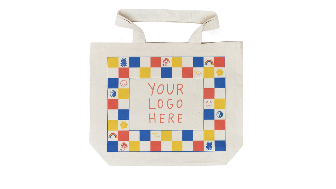 get carried away with custom totes