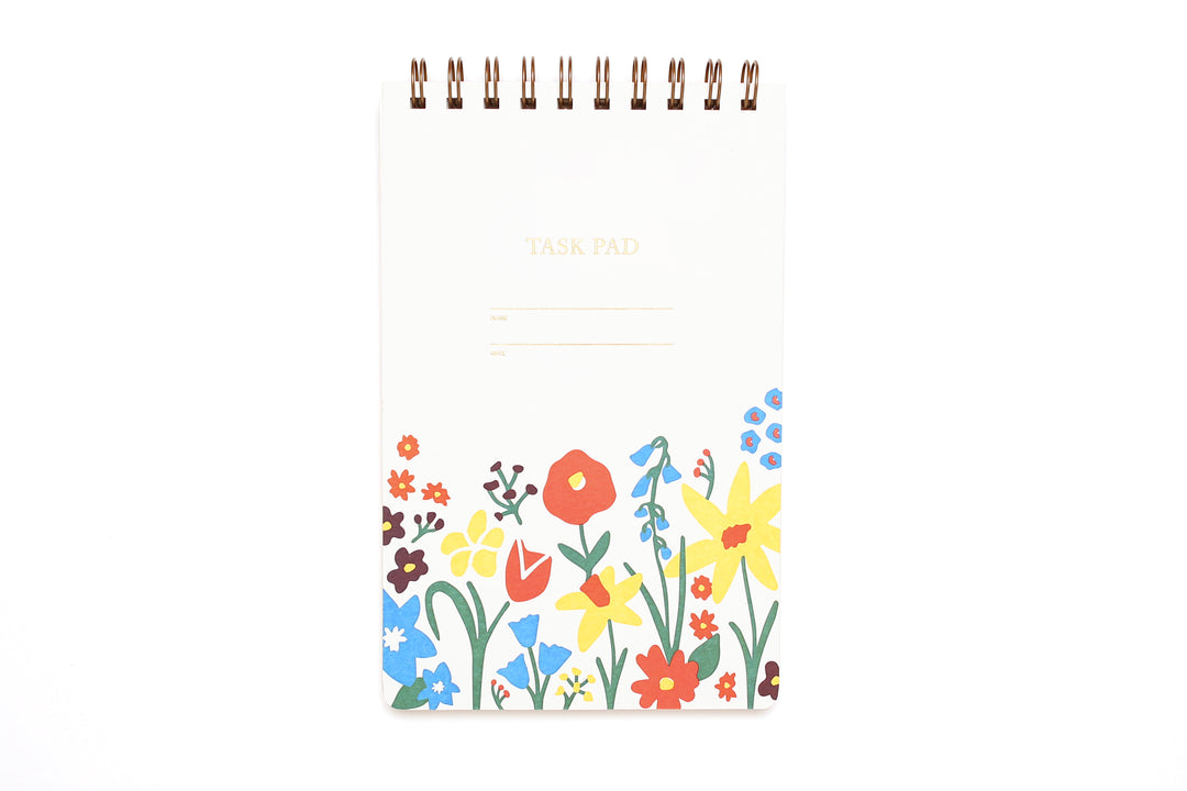 Task Pad Notebook - Super Bloom
