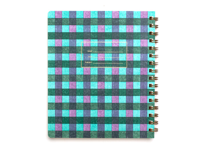 The Lefty Standard Notebook - Plaid