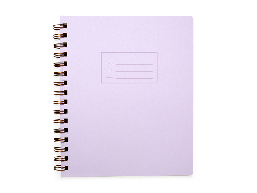 The Standard Notebook - Lilac