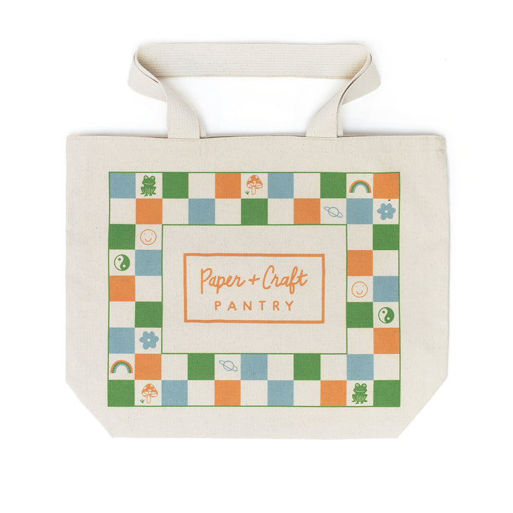 Custom Tote Checker Spring