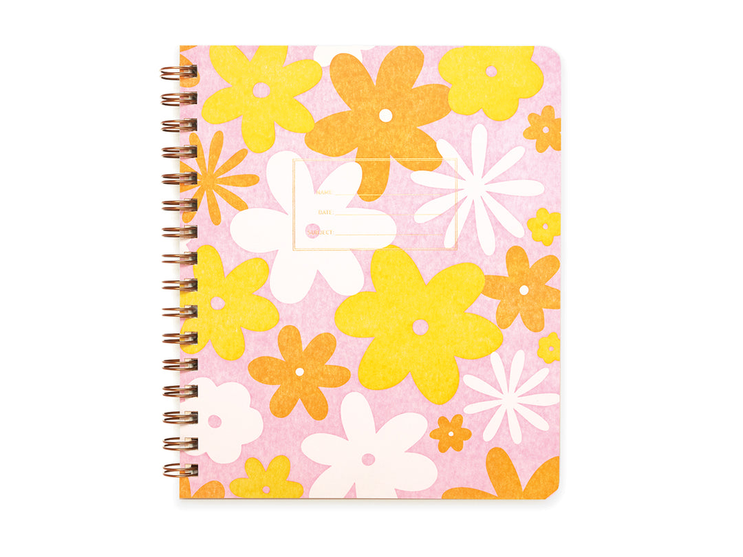 The Standard Notebook - Groovy Floral