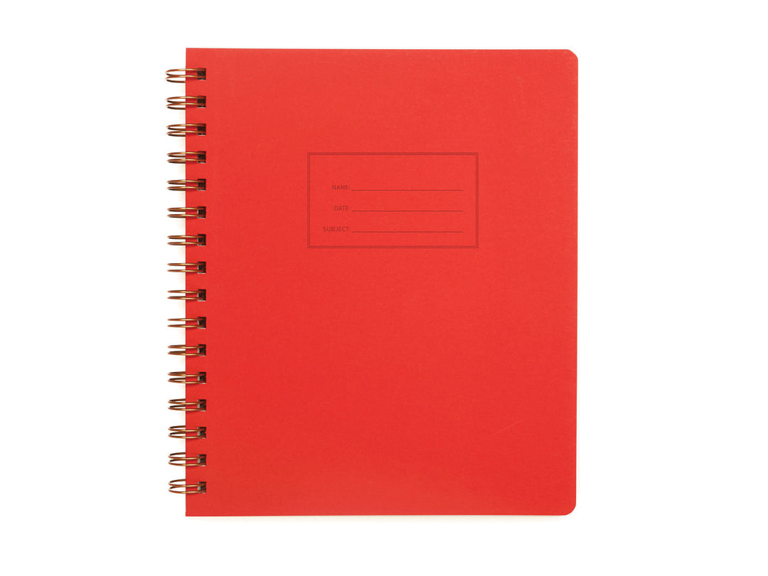 The Standard Notebook - Warm Red