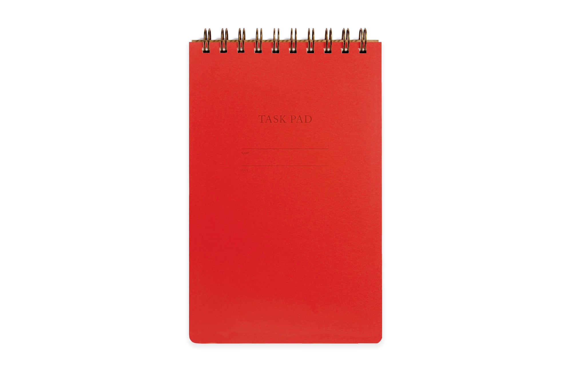 Task Pad Notebook - Warm Red – Shorthand Press Wholesale